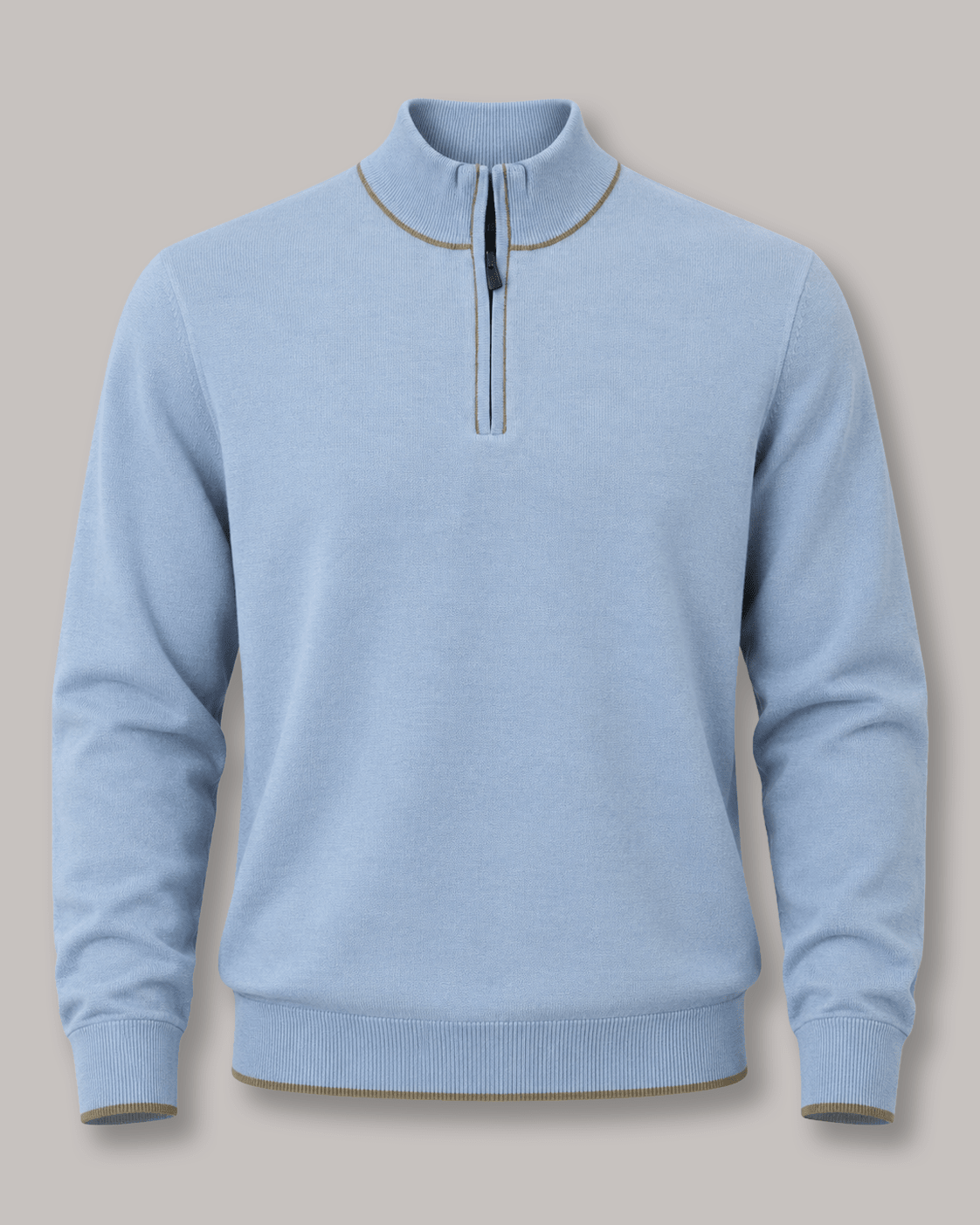 Birdseye Quarter-Zip Sweater - F/X Fusion - Quarter-Zip Sweater - #color_Summer Song