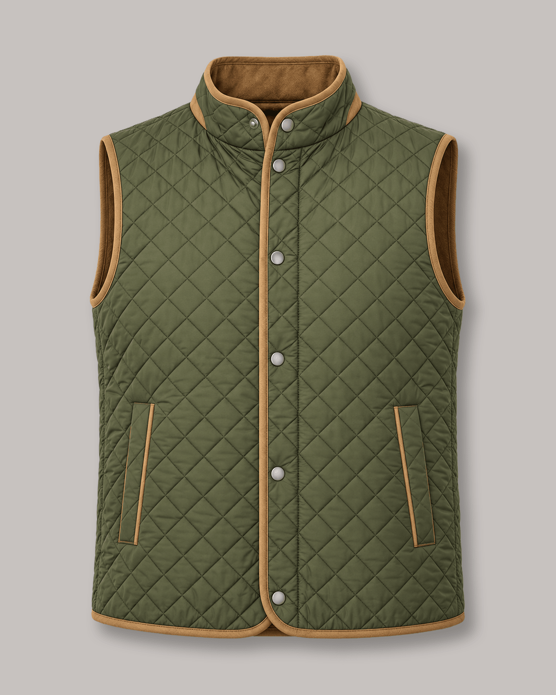 Upland Quilted Field Vest - F/X Fusion - Vest - #color_Olive