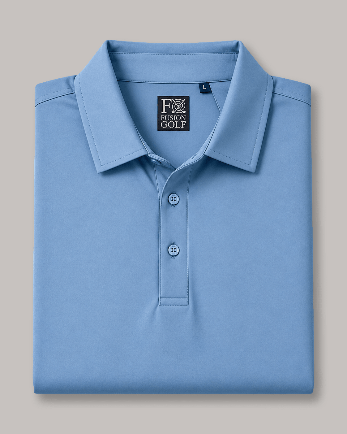Solid Performance Golf Polo - F/X Fusion - Golf Polo - #color_Blue