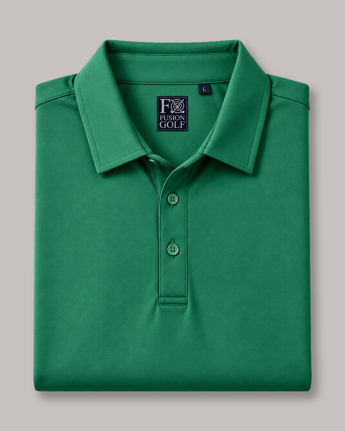 Solid Performance Golf Polo - F/X Fusion - Golf Polo - #color_Green