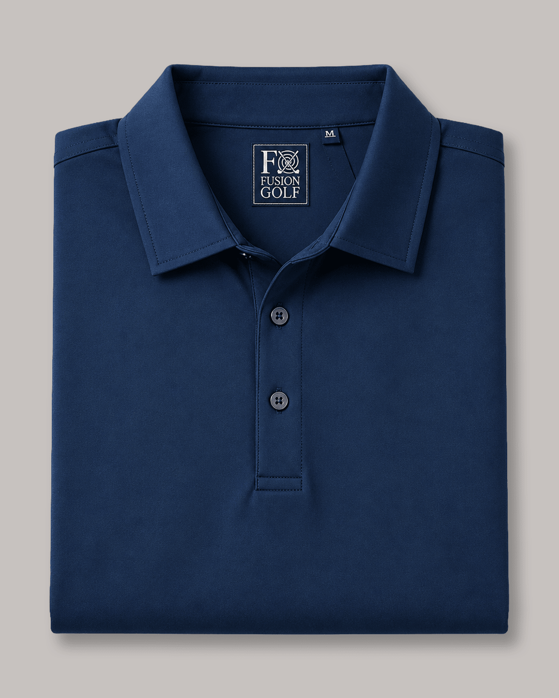 Solid Performance Golf Polo - F/X Fusion - Golf Polo - #color_Navy