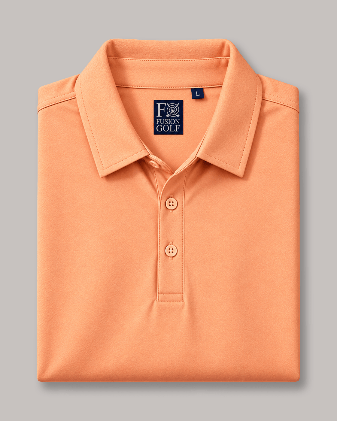 Solid Performance Golf Polo - F/X Fusion - Golf Polo - #color_Sherbert