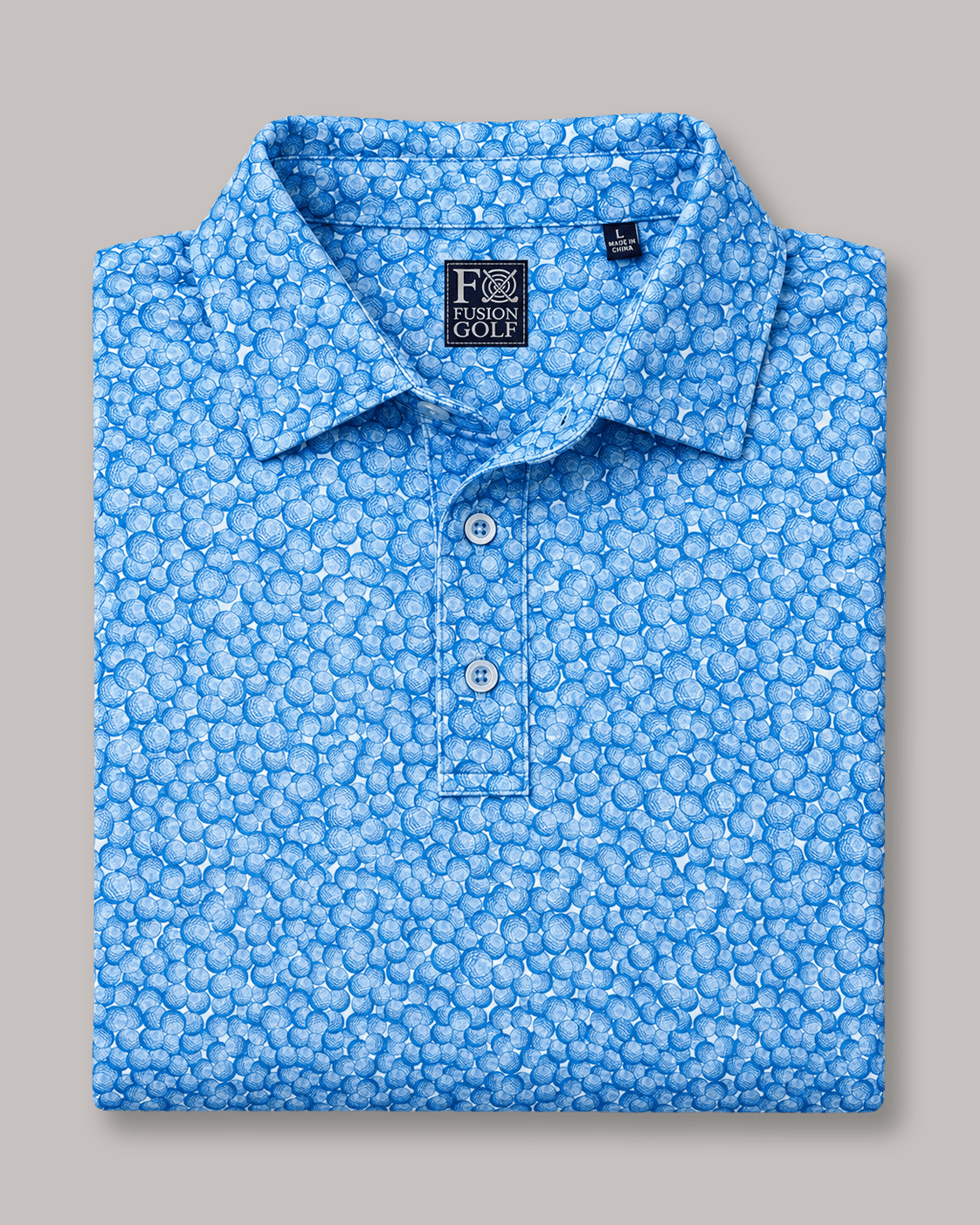 Golf Balls Performance Golf Polo - F/X Fusion - Golf Polo - #color_Blue