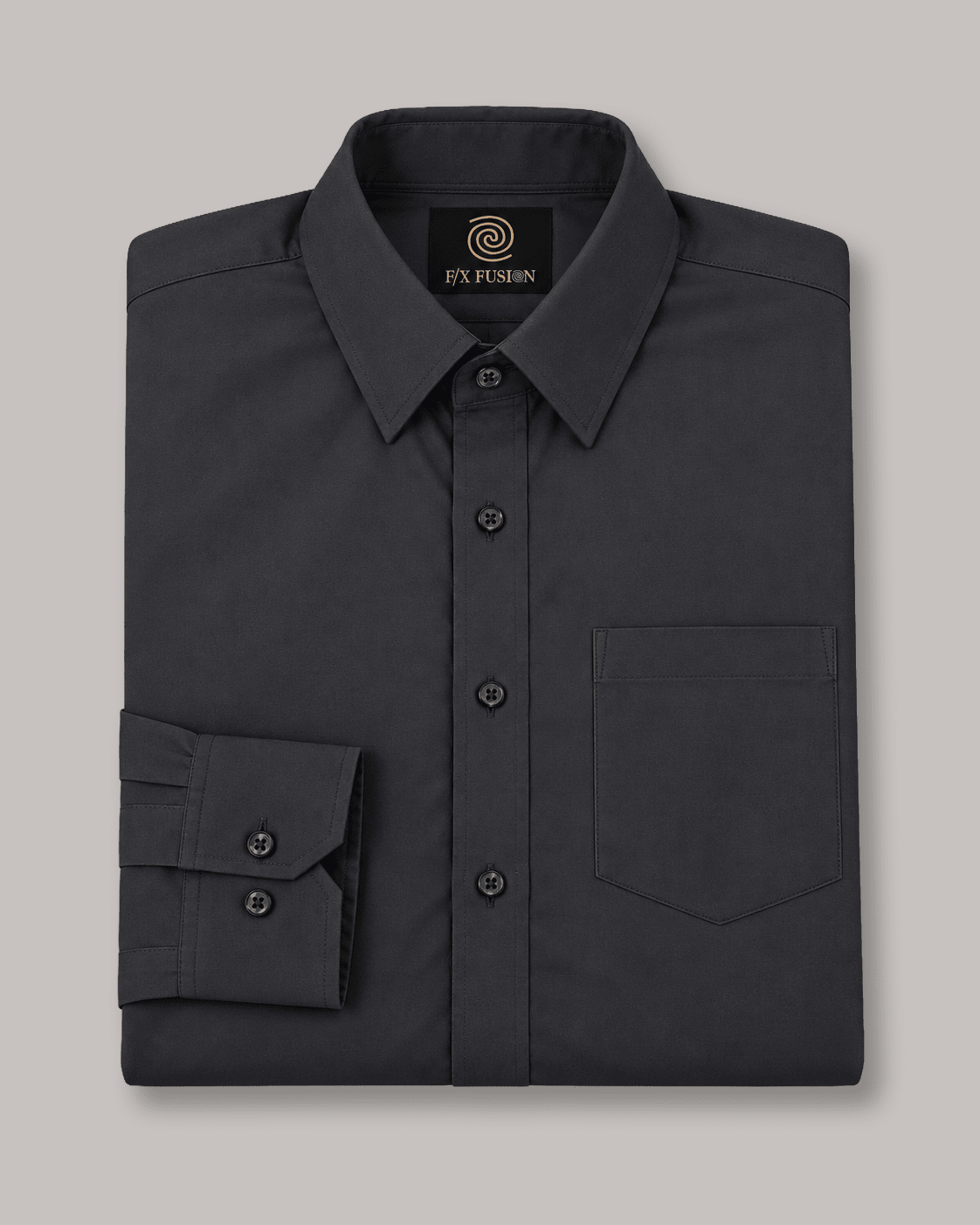 Performance Stretch Underbutton Dress Shirt - F/X Fusion - Underbutton Dress shirt - #color_Blue