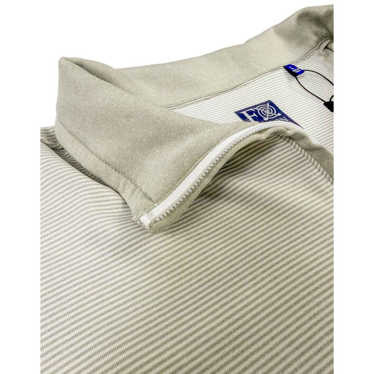Fineline Performance Golf Quarter-Zip - F/X Fusion - Golf Quarter-Zip - #color_Tan