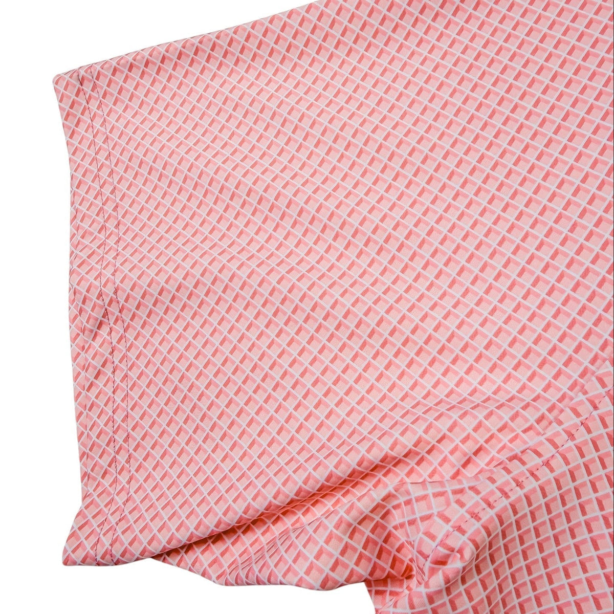 Shady Pane Performance Golf Polo - F/X Fusion - Golf Polo - #color_Coral