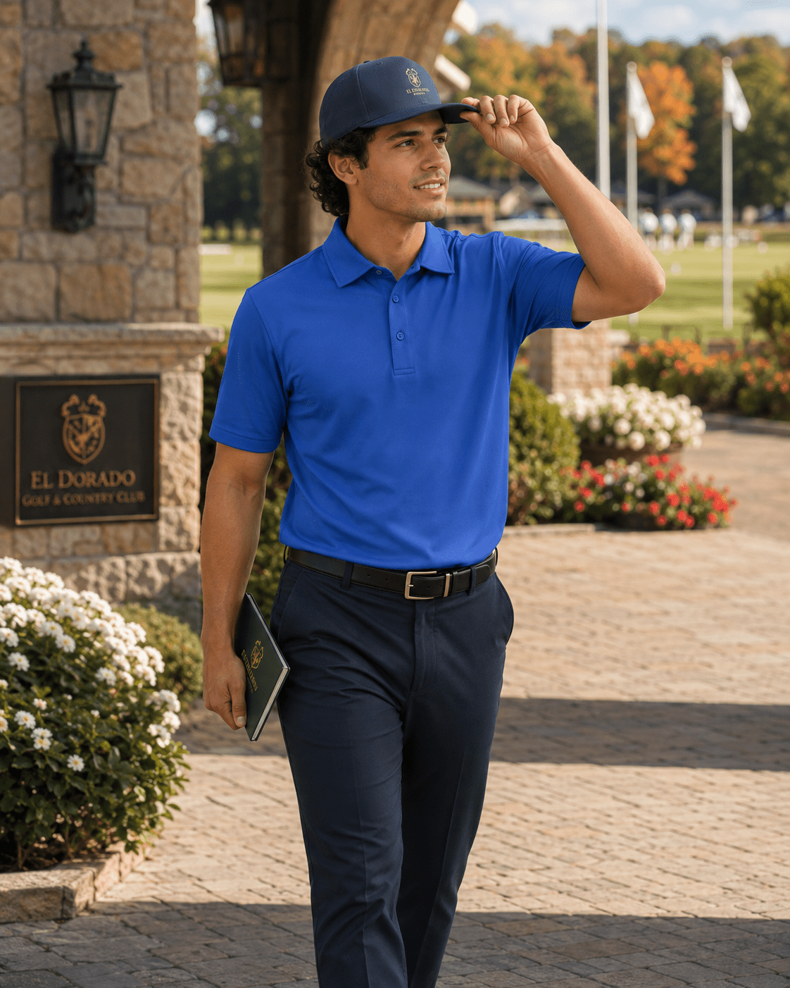 Solid Performance Golf Polo - F/X Fusion - Golf Polo - #color_Royal