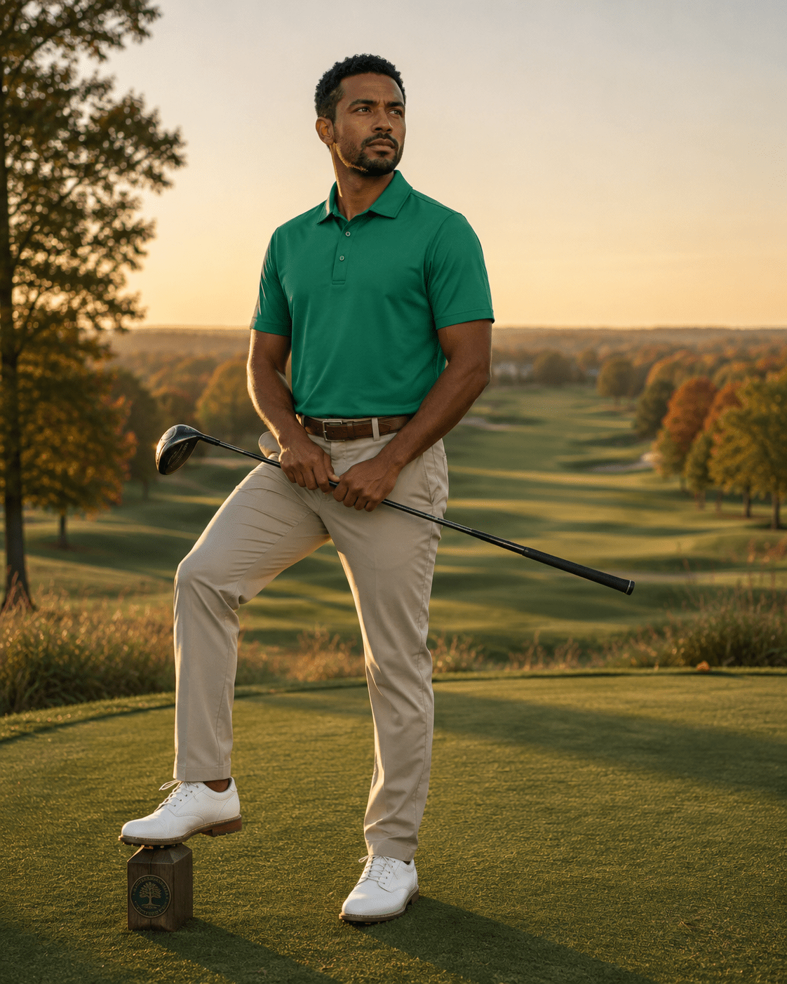 Solid Performance Golf Polo - F/X Fusion - Golf Polo - #color_Green