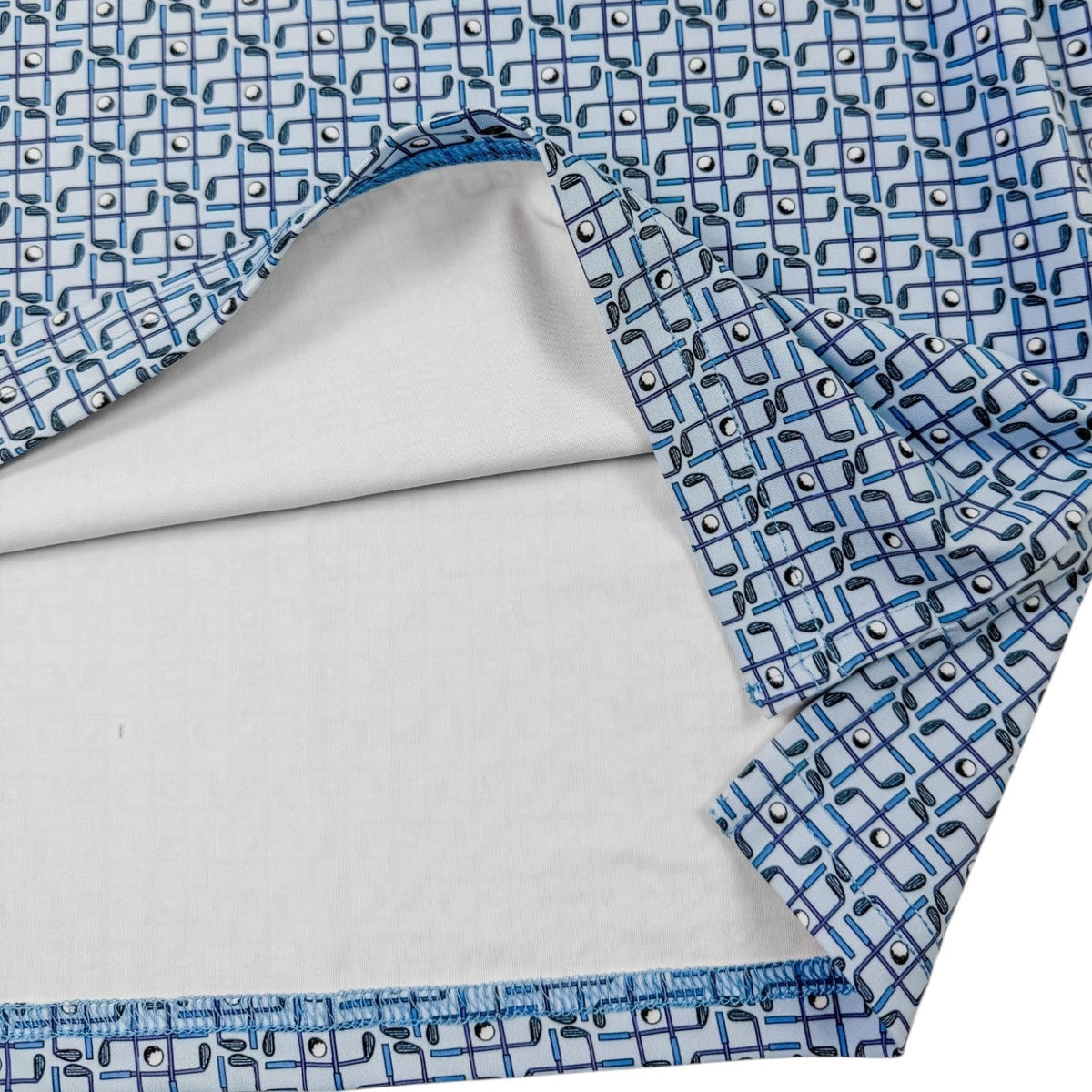 Tic Tac Toe Performance Golf Polo - F/X Fusion - Golf Polo - #color_Blue