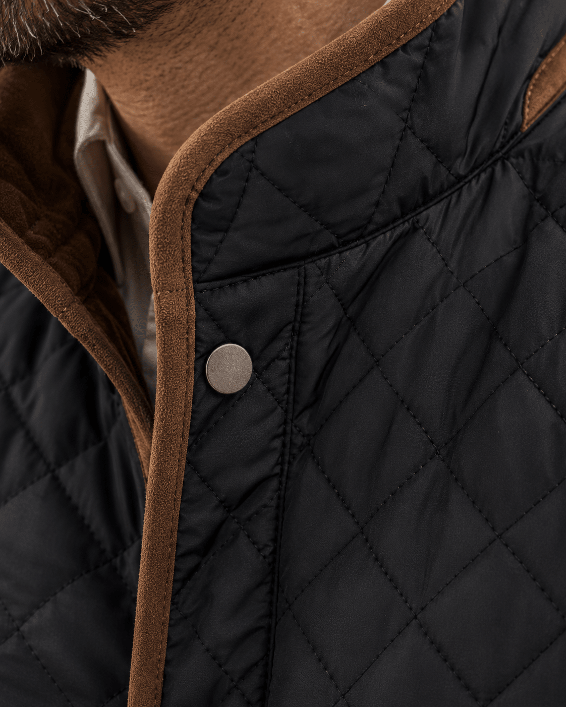 Upland Quilted Field Vest - F/X Fusion - Vest - #color_Black
