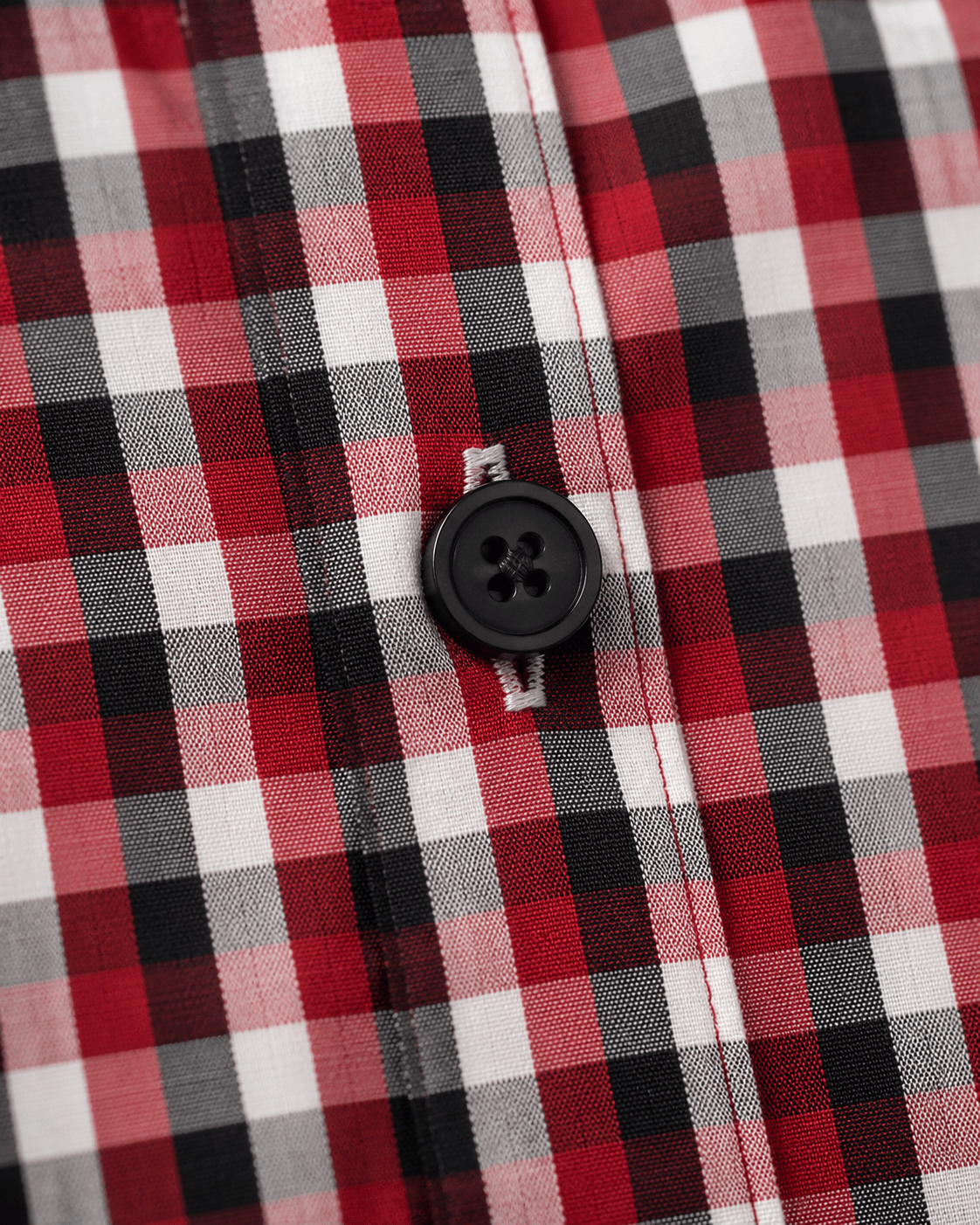 Check Underbutton Dress Shirt - F/X Fusion - Underbutton Dress shirt - #color_Burgundy