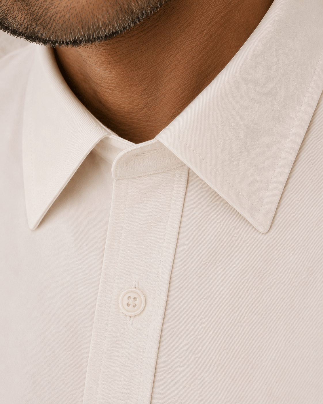 Performance Stretch Underbutton Dress Shirt - F/X Fusion - Underbutton Dress shirt - #color_Eggshell