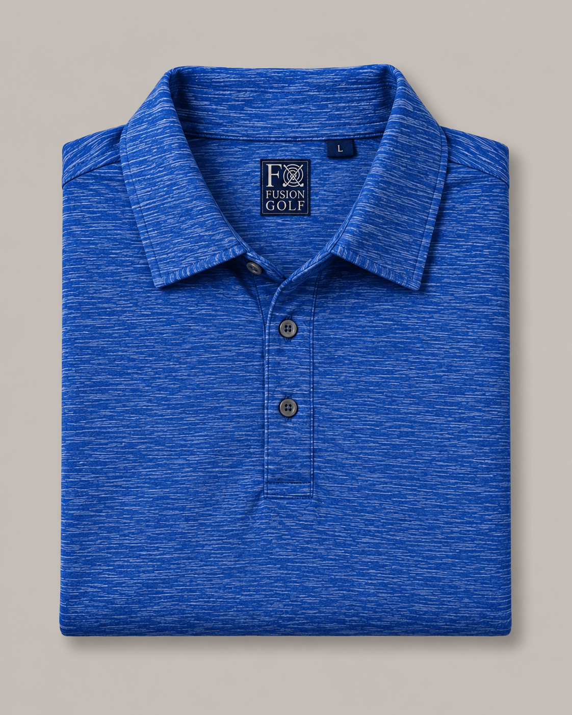 Space Dye Performance Golf Polo - F/X Fusion - Golf Polo - #color_Royal