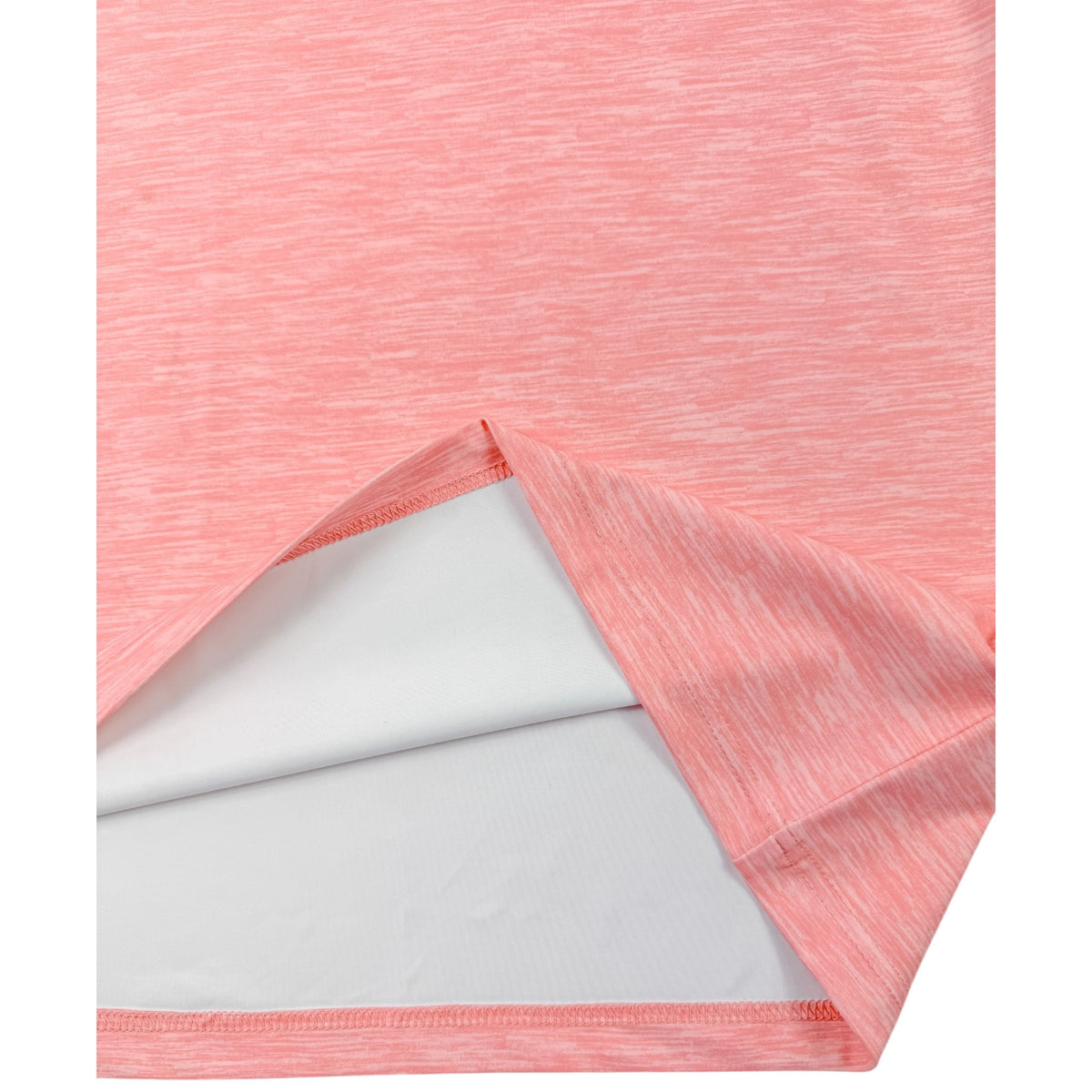 Space Dye Performance Golf Quarter-Zip - F/X Fusion - Golf Quarter-Zip - #color_Coral
