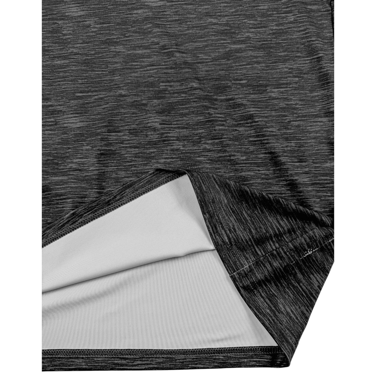 Space Dye Performance Golf Quarter-Zip - F/X Fusion - Golf Quarter-Zip - #color_Charcoal
