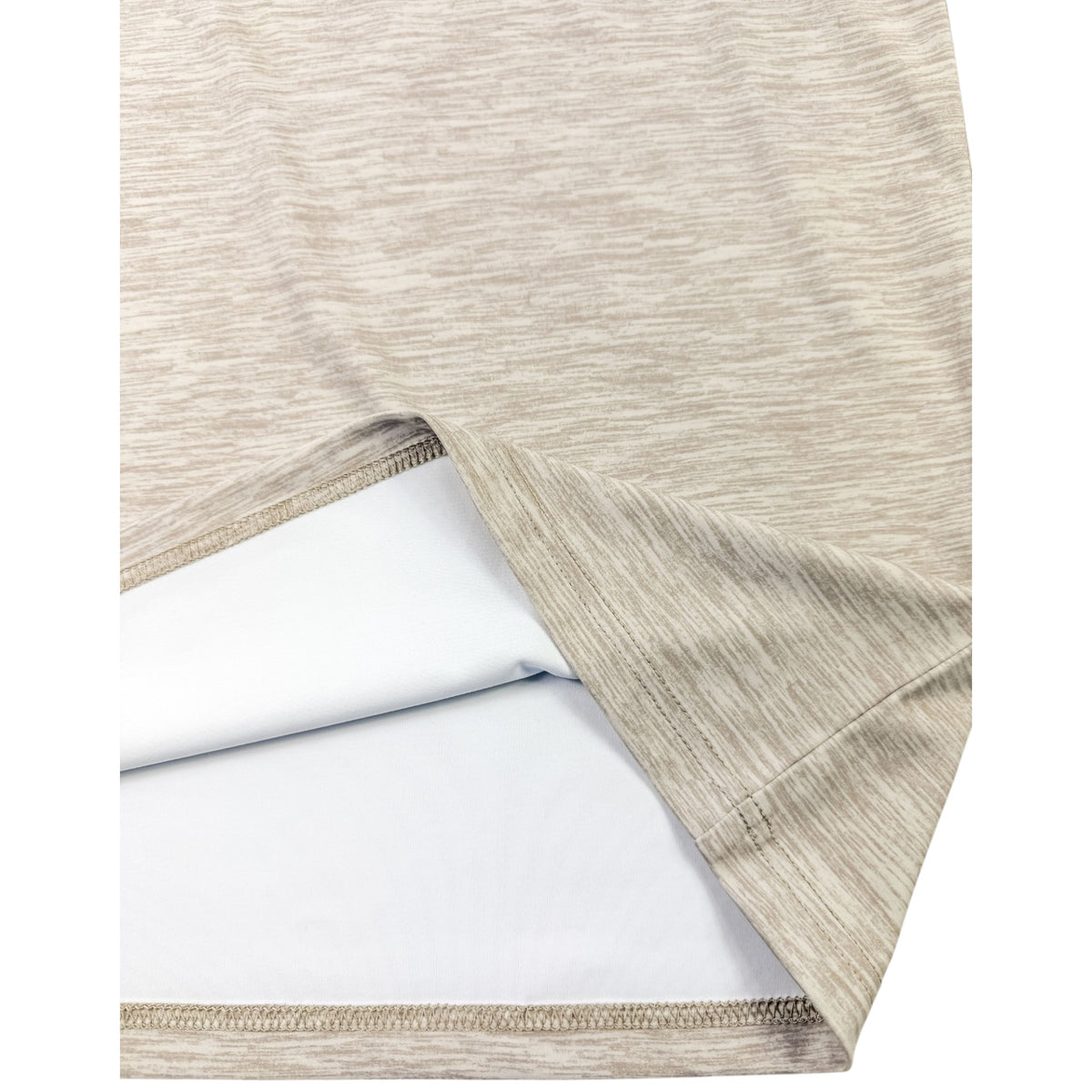 Space Dye Performance Golf Quarter-Zip - F/X Fusion - Golf Quarter-Zip - #color_Tan