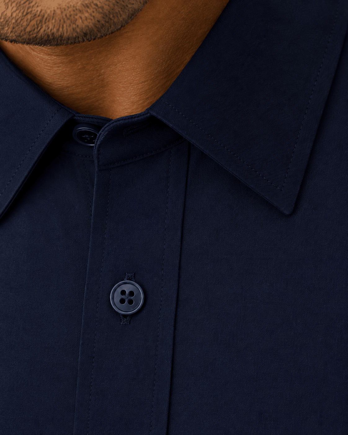Performance Stretch Underbutton Dress Shirt - F/X Fusion - Underbutton Dress shirt - #color_navy