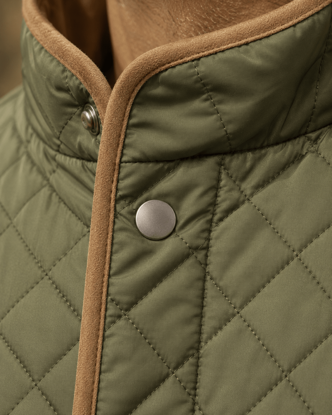 Upland Quilted Field Vest - F/X Fusion - Vest - #color_Olive