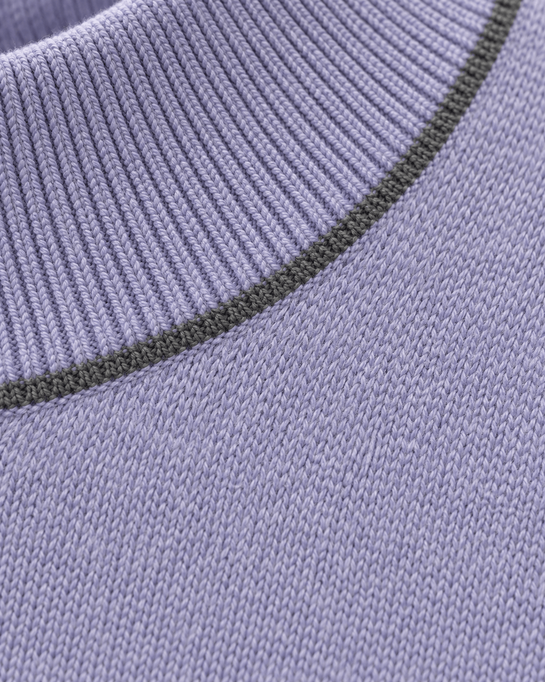 Birdseye Quarter-Zip Sweater - F/X Fusion - Quarter-Zip Sweater - #color_Sweet Lavender