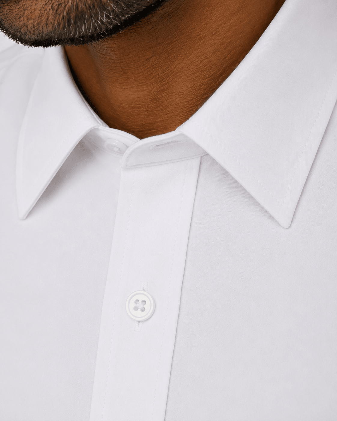 Performance Stretch Underbutton Dress Shirt - F/X Fusion - Underbutton Dress shirt - #color_white