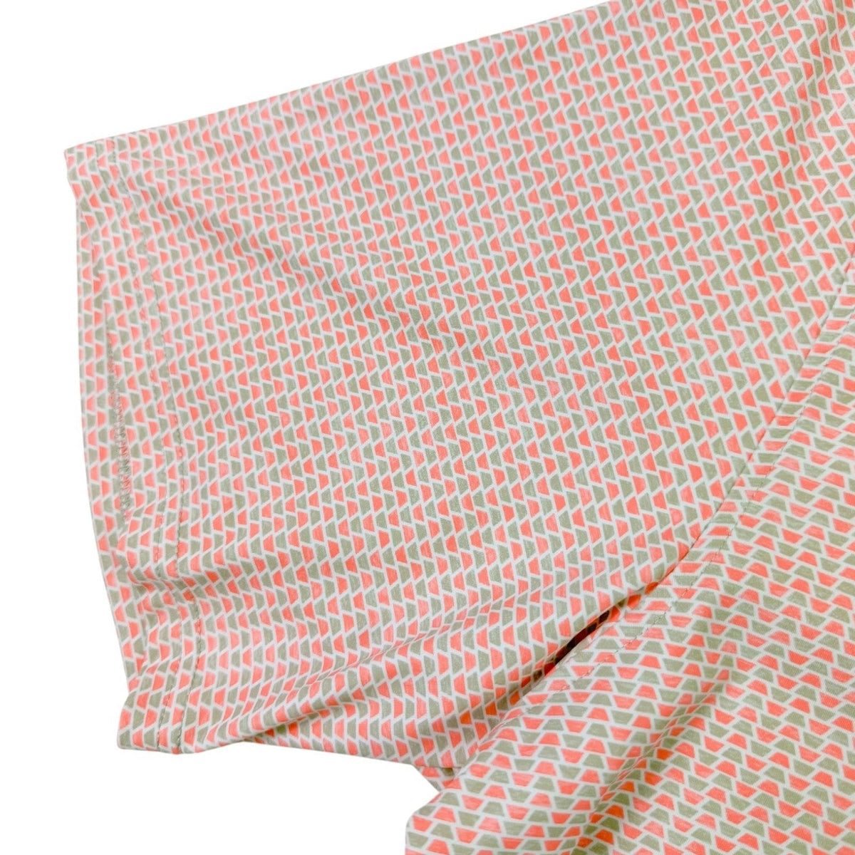 Heather Geo Performance Golf Polo - F/X Fusion - Golf Polo - #color_Coral