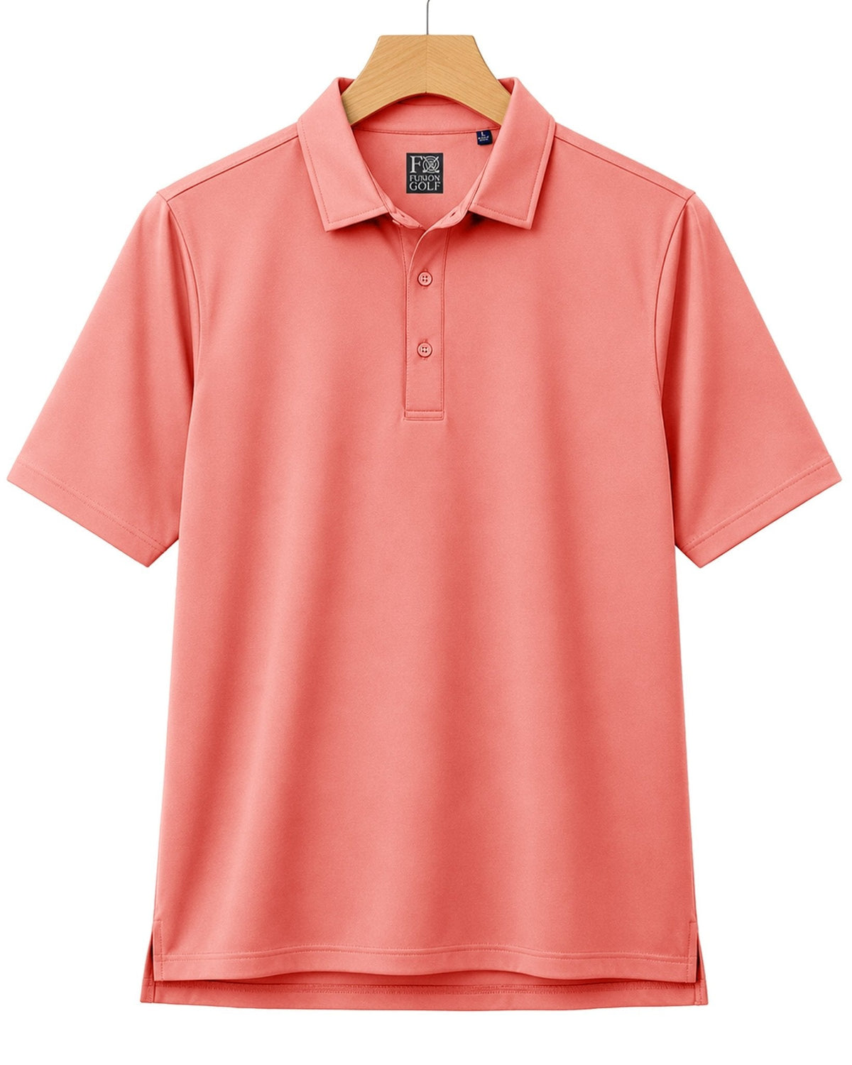 Solid Performance Golf Polo - F/X Fusion - Golf Polo - #color_Coral