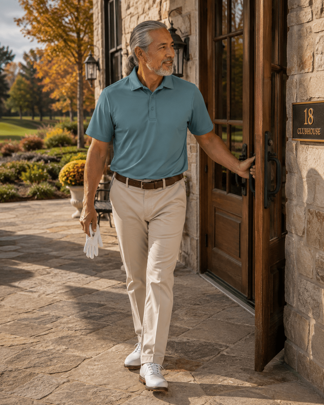 Solid Performance Golf Polo - F/X Fusion - Golf Polo - #color_Teal