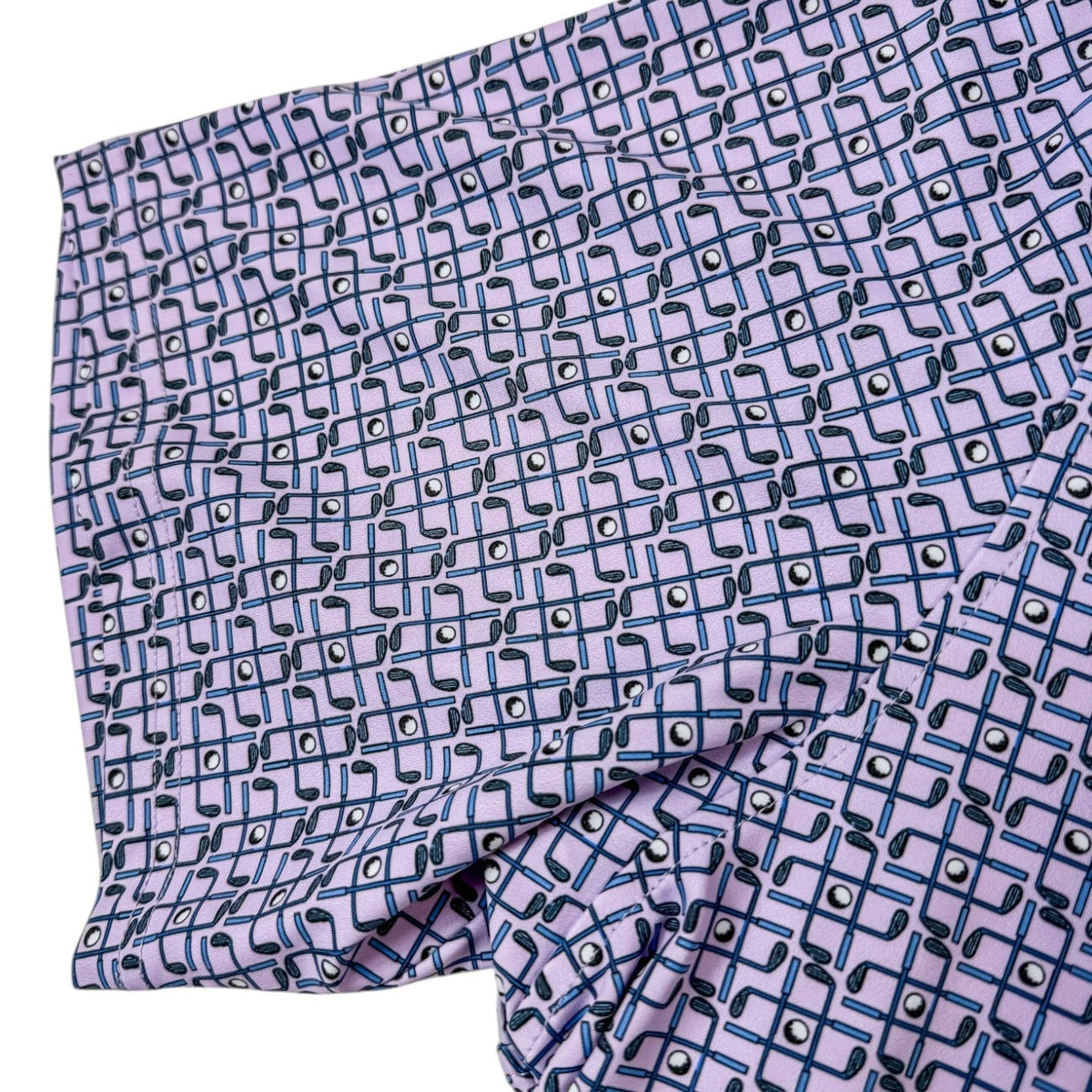 Tic Tac Toe Performance Golf Polo - F/X Fusion - Golf Polo - #color_Pink