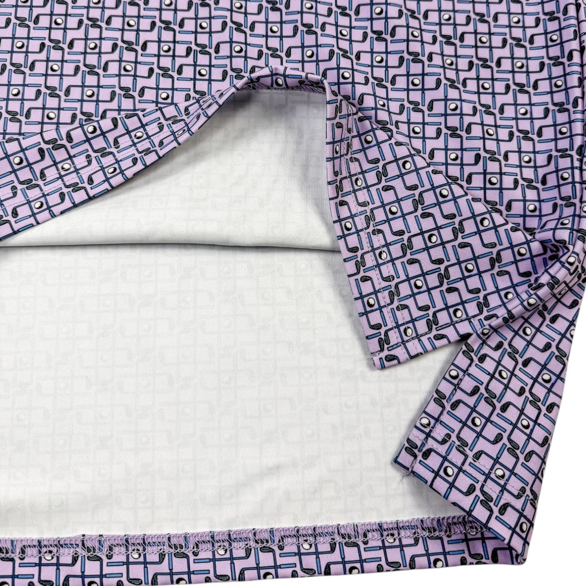 Tic Tac Toe Performance Golf Polo - F/X Fusion - Golf Polo - #color_Pink
